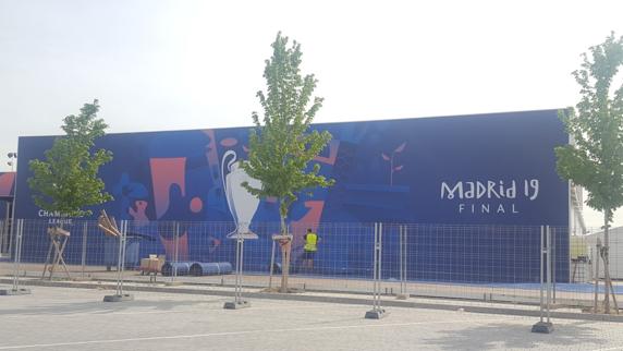 El Metropolitano se viste de final de Champions 1 El Metropolitano se viste de final de Champions