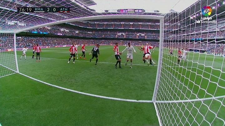 LaLiga: Real Madrid - Athletic Club. Gol de Karim Benzema en el minuto 76 (2-0) LaLiga: Real Madrid - Athletic Club. Gol de Karim Benzema en el minuto 76 (2-0)