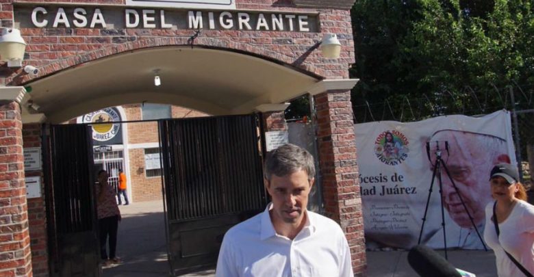 Precandidato demócrata visita albergue de migrantes en Ciudad Juárez 1 Precandidato demócrata visita albergue de migrantes en Ciudad Juárez