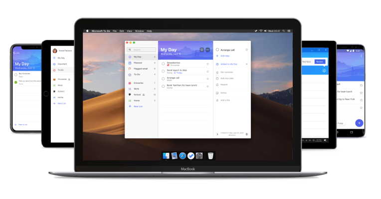 Microsoft trae su aplicación To-Do a Mac 1 Microsoft trae su aplicación To-Do a Mac