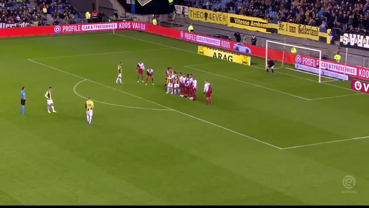 El golazo de Odegaard con el Vitesse El golazo de Odegaard con el Vitesse