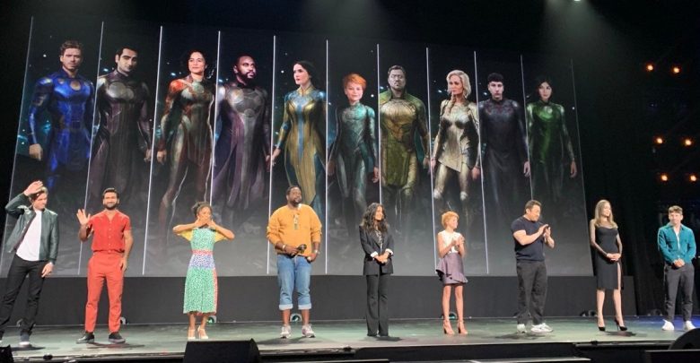 Todos los diseños de personajes de Marvel Eternals revelados en el arte conceptual 1 Todos los diseños de personajes de Marvel Eternals revelados en