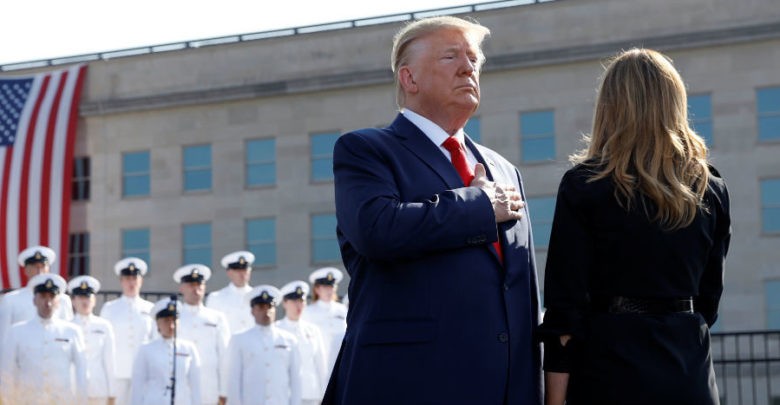 Si terroristas regresan a nuestro país, usaremos un poder que EU nunca ha usado: Trump en homenaje a víctimas del 11-S 1 Si terroristas regresan a nuestro país, usaremos un poder que EU nunca ha usado: Trump en homenaje a víctimas del 11-S