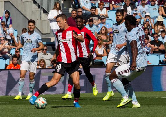 El 1x1 del Athletic ante el Celta 3 De Marcos volvió al equipo después de su lesión ante el Getafe en agosto