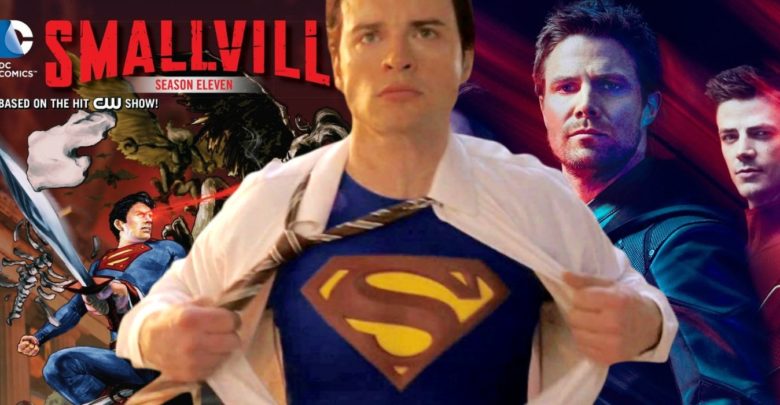 Smallville estableció el papel de Tom Welling en la crisis de las tierras infinitas 1 Smallville estableció el papel de Tom Welling en la crisis