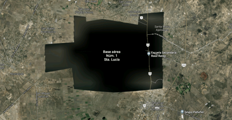 ‘Desaparece’ imagen satelital de la Base Militar Santa Lucía; fue un error técnico, indica Google 1 Desaparece’ imagen satelital de la Base Militar Santa Lucía fue