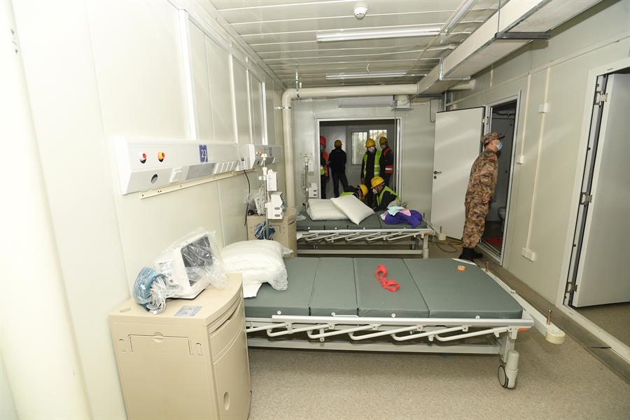 Construido en sólo 10 días: así es por dentro el hospital chino para enfrentar el coronavirus 4 1580750712 448 Construido en solo 10 dias asi es por dentro el