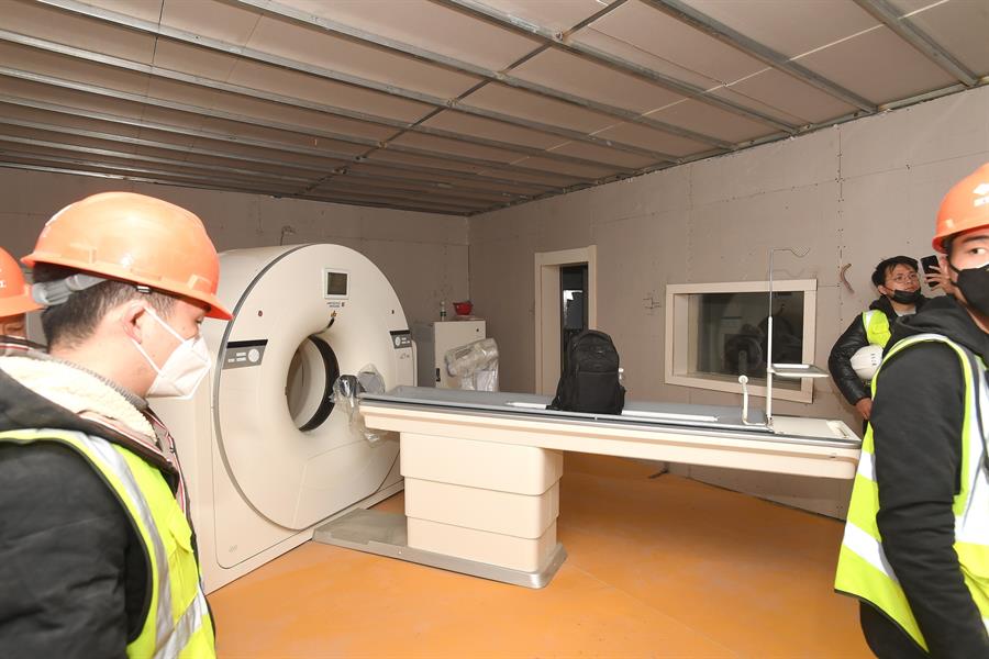 Construido en sólo 10 días: así es por dentro el hospital chino para enfrentar el coronavirus 2 Construido en solo 10 dias asi es por dentro el