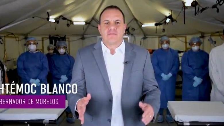 Morelos compró hospital móvil por Covid-19; montan uno, graban spot y lo desinstalan 1 Morelos compró hospital móvil por Covid 19 montan uno graban spot