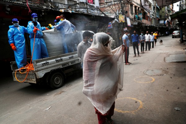 Palacio presidencial de India confina a 500 personas por alarma de coronavirus 2 Palacio presidencial de India confina a 500 personas por alarma