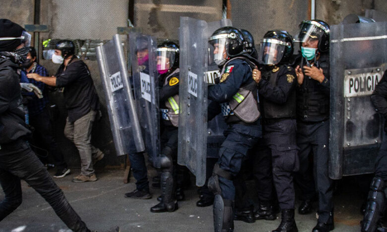 CDMX analiza perfiles de manifestantes en protestas de policías 1 CDMX analiza perfiles de manifestantes en protestas de policias