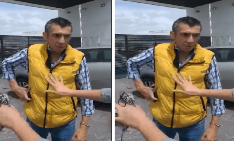 Surge #golpeador de mujeres en Querétaro, sujeto agrede a mujer guardia de seguridad (VIDEO) 1 Surge #golpeador de mujeres en Querétaro, sujeto agrede a mujer guardia de seguridad (VIDEO)
