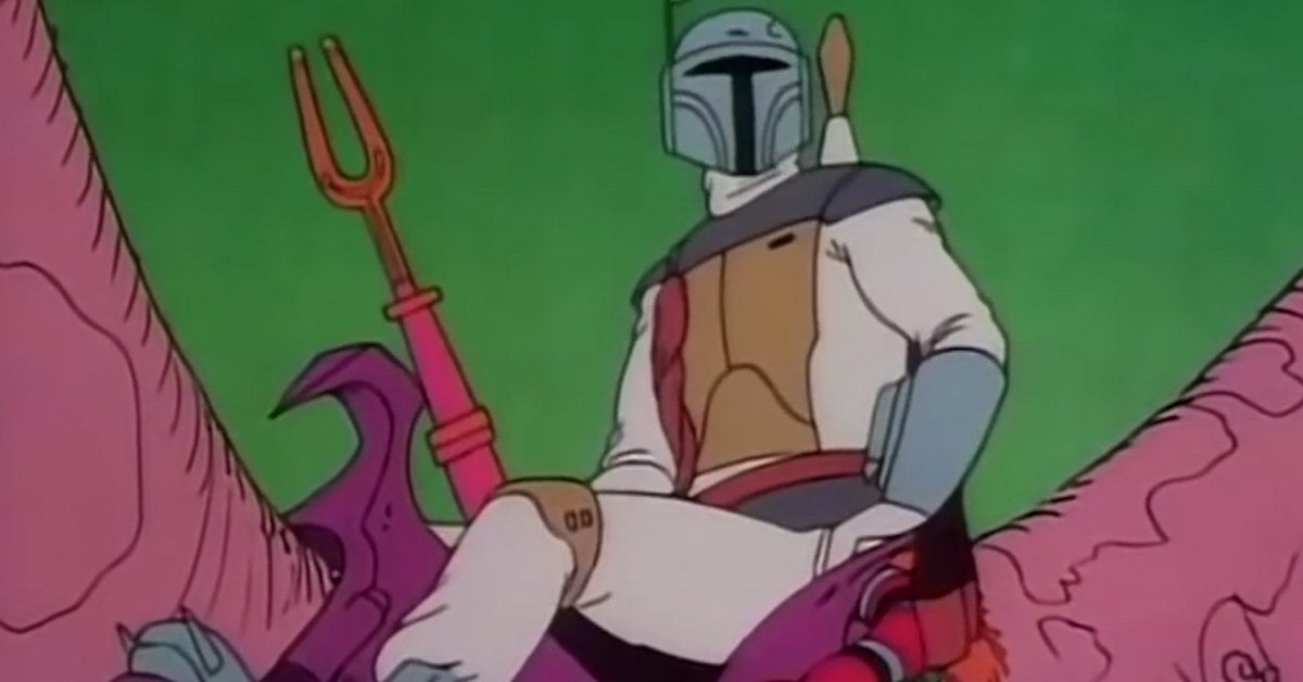 star wars holiday especial boba fett dinosaurio de dibujos animados star wars holiday especial boba fett dinosaurio de dibujos animados