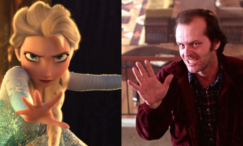 Lo que Disney's Frozen tomó de The Shining | Screen Rant 1 Lo que Disney's Frozen tomó de The Shining | Screen Rant