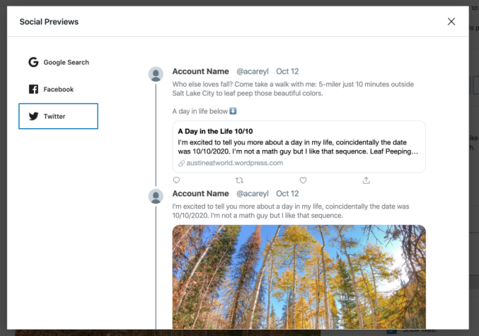 WordPress ahora puede convertir las publicaciones de blog en tweetstorms automáticamente 5 1602610091 259 WordPress ahora puede convertir las publicaciones de blog en tweetstorms