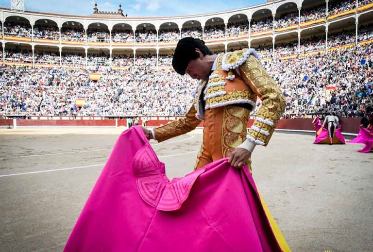 Roca Rey será apoderado por el torero retirado Roberto Domínguez 2 El diestro Roca Rey, en la plaza de Las Ventas.