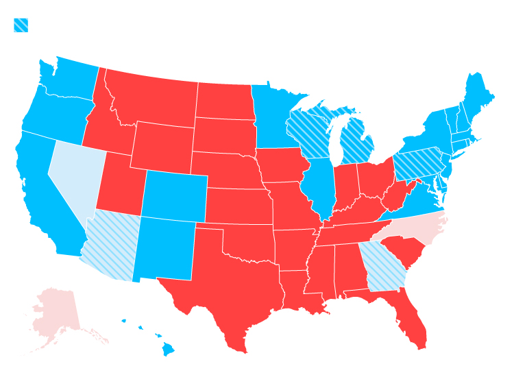 Las claves de la victoria de Biden: unos pocos votantes, en unos pocos Estados, deciden la presidencia de un país partido en dos 3 1604809072 324 Las claves de la victoria de Biden unos pocos votantes