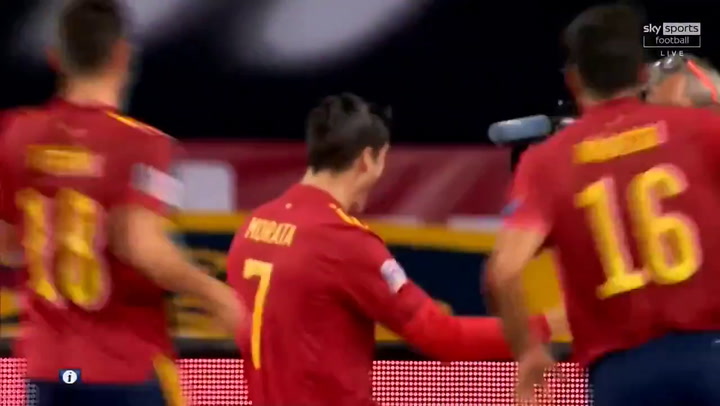 España-Alemania 1-0. Gol de Álvaro Morata España-Alemania 1-0. Gol de Álvaro Morata