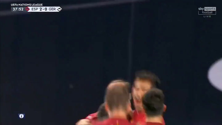España-Alemania 3-0. Gol de Rodri España-Alemania 3-0. Gol de Rodri