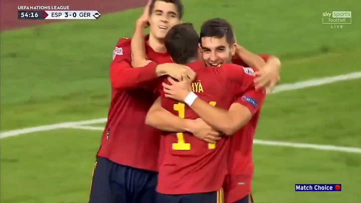 España-Alemania 4-0. Gol de Ferran Torres España-Alemania 4-0. Gol de Ferran Torres
