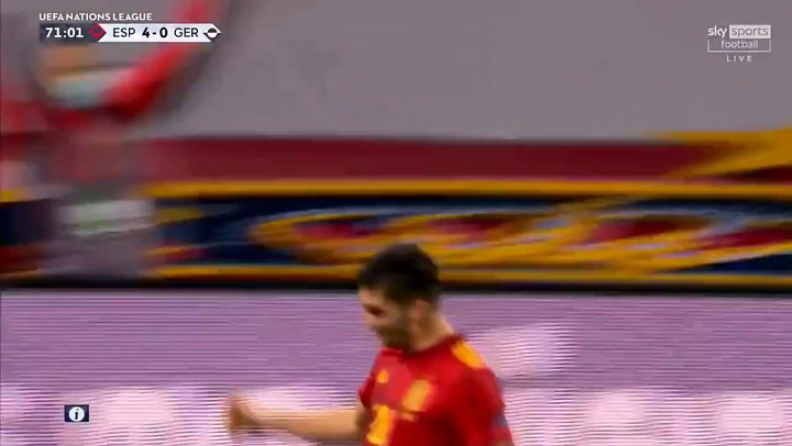 España-Alemania 5-0. Gol de Ferran Torres España-Alemania 5-0. Gol de Ferran Torres