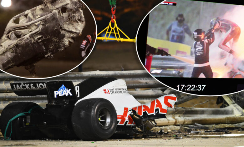 Piloto de Fórmula Uno escapa de auto en llamas tras aterrador accidente 1 1606703335 Piloto de Formula Uno escapa de auto en llamas tras