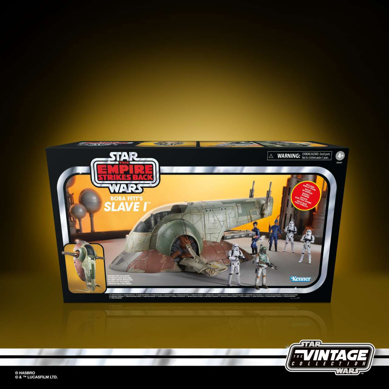 STAR WARS THE VINTAGE COLLECTION BOBA FETT'S SLAVE I Vehículo - en paquete (2) STAR WARS THE VINTAGE COLLECTION BOBA FETT'S SLAVE I Vehículo - en paquete (2)
