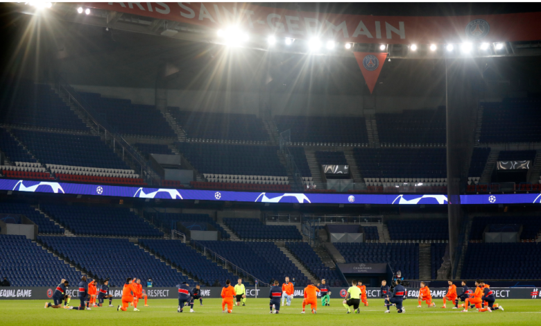 Champions League: Se reanuda el duelo PSG vs. Istanbul Basaksehir con un acto contra el racismo | Tuits 1 Champions League Se reanuda el duelo PSG vs Istanbul Basaksehir