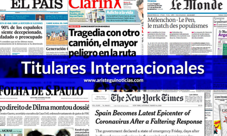 Trump descarta crear partido, Covid en Reino Unido y más | Primeras planas del mundo 01/03/2021 1 EU desbloquea ayuda por Covid y Reino Unido queda aislado | Primeras planas del mundo 21/12/2020
