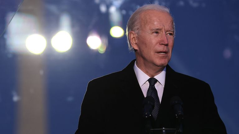Los frenéticos primeros 100 días del presidente tranquilo 2 Joe Biden, el 19 de enero de 2020 en Washington.
