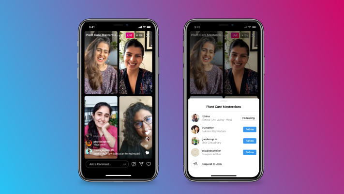 Instagram lanza 'Live Rooms' para transmisiones en vivo con hasta cuatro creadores 1 Instagram lanza 'Live Rooms' para transmisiones en vivo con hasta cuatro creadores