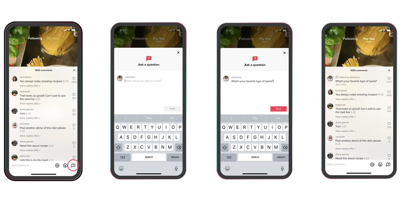 Preguntas y respuestas de TikTok ahora disponibles para todos los creadores: lo que necesita saber 3 1614914295 186 Preguntas y respuestas de TikTok ahora disponibles para todos los