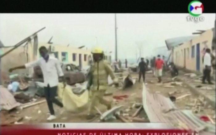 Explosiones de dinamita matan al menos 15 personas en Guinea Ecuatorial 1 Explosiones de dinamita matan al menos 15 personas en Guinea Ecuatorial