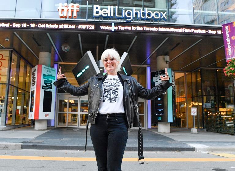 El cine canadiense planta cara a los falsos indígenas 2 La directora Michelle Latimer durante el Festival Internacional de Cine de Toronto, en septiembre del año pasado.