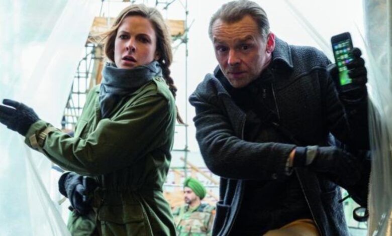 Imposible 7 estrellas Simon Pegg y Rebecca Ferguson se divierten en el set 1 Imposible 7 estrellas Simon Pegg y Rebecca Ferguson se divierten