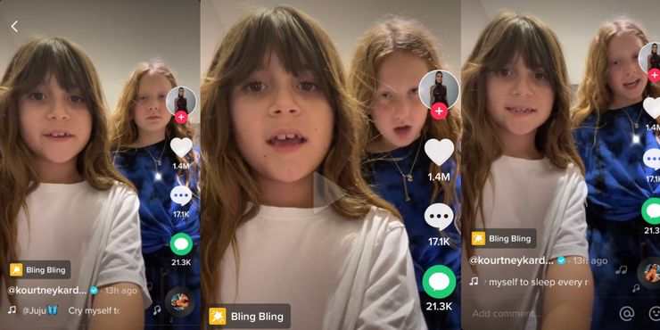 KUWTK: La hija de Kourtney Kardashian la imita en Hilarante Tik Tok 2 KUWTK La hija de Kourtney Kardashian la imita en Hilarante.5