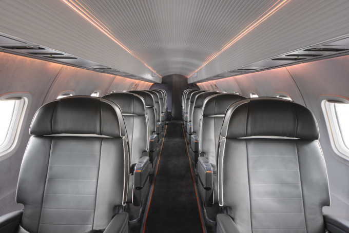 La startup de viajes aéreos de lujo Aero recauda $ 20 millones 2 Aero interior