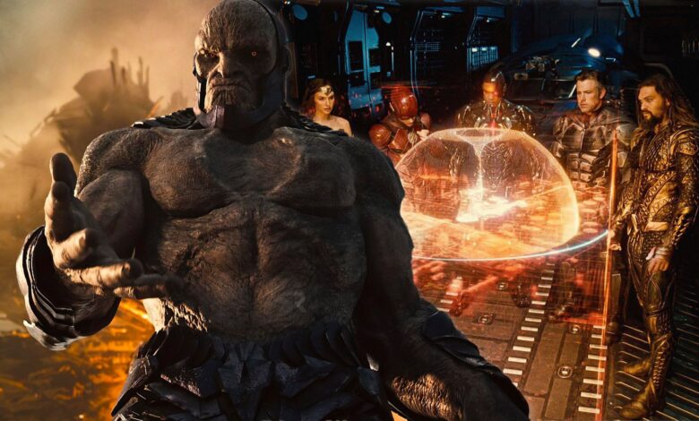 Las imágenes de la Liga de la Justicia muestran un Darkseid actualizado y la planificación del equipo 1 Las imágenes de la Liga de la Justicia muestran un Darkseid actualizado y la planificación del equipo