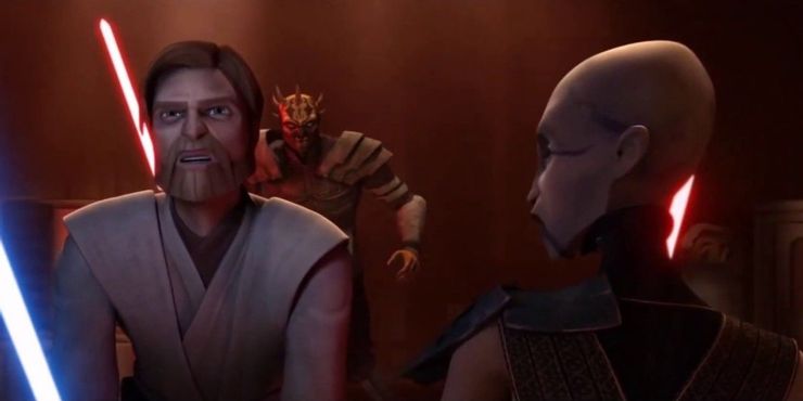 Star Wars: 10 mejores escenas de la rivalidad de Obi-Wan Kenobi y Maul 8 1622489052 158 Star Wars 10 mejores escenas de la rivalidad de Obi Wan.5