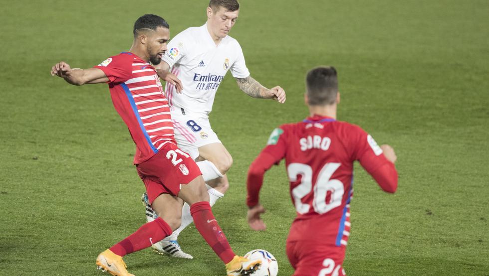 El Granada acumula once derrotas consecutivas ante el Real Madrid 1 El Granada acumula once derrotas consecutivas ante el Real Madrid