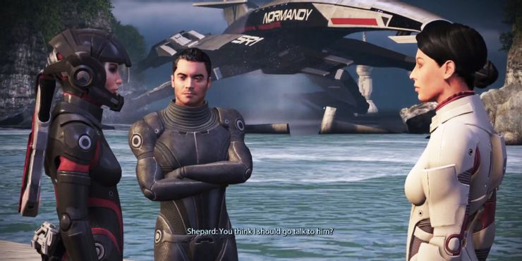 El mod Mass Effect Legendary Edition permite a Shepard salvar tanto a Ashley como a Kaidan 2 Kaidan o Ashley Choice de Mass Effect Explicacion de todos.5