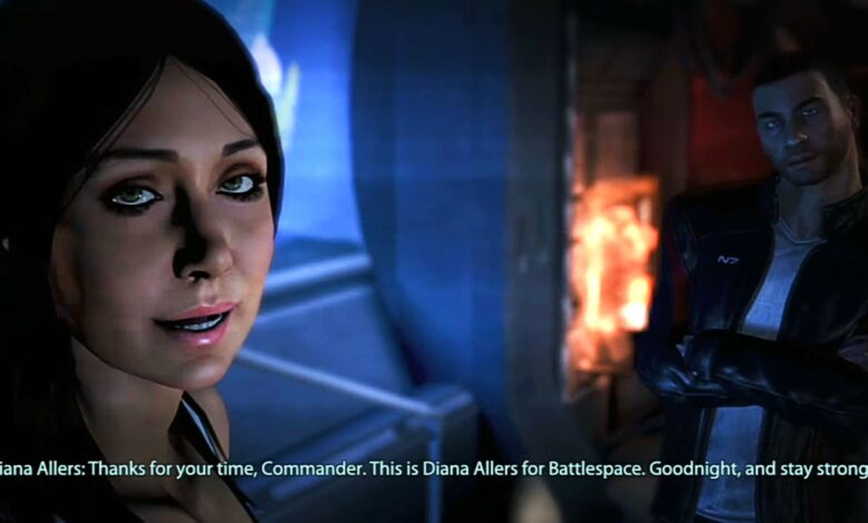 Mass Effect 3: Cómo enamorar a Diana Allers | 1 Mass Effect 3: Cómo enamorar a Diana Allers |