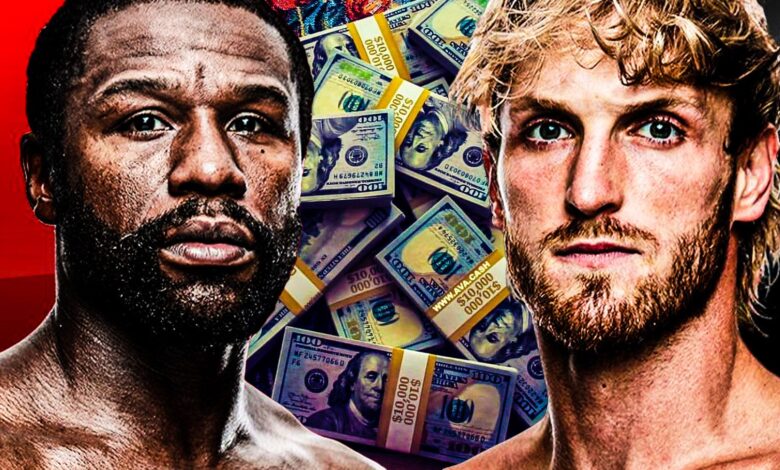 Cuánto se les pagó a Logan Paul y Floyd Mayweather por su pelea 1 Cuánto se les pagó a Logan Paul y Floyd Mayweather por su pelea