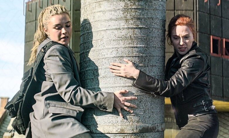 El clip de la película Black Widow muestra los brutales esfuerzos de Red Room para atrapar a Nat 1 El clip de la película Black Widow muestra los brutales esfuerzos de Red Room para atrapar a Nat