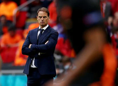 Frank de Boer dimite como seleccionador de Países Bajos 2 Frank de Boer, en el partido contra Macedonia.