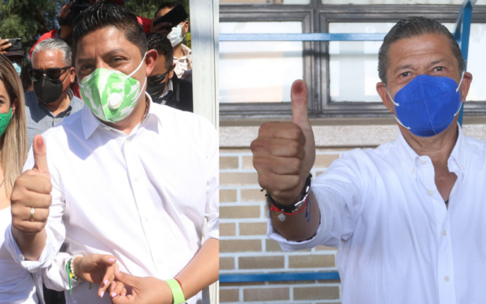 Gallardo y Pedroza se declaran ganadores en San Luis Potosí 1 Gallardo y Pedroza se declaran ganadores en San Luis Potosi