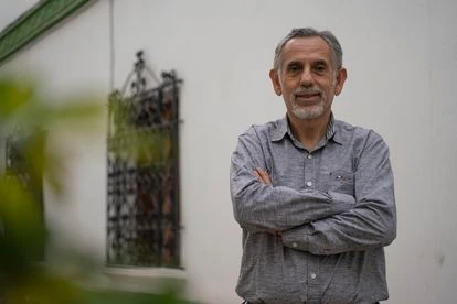Pedro Francke, asesor económico de Pedro Castillo, retratado el miércoles en Lima.