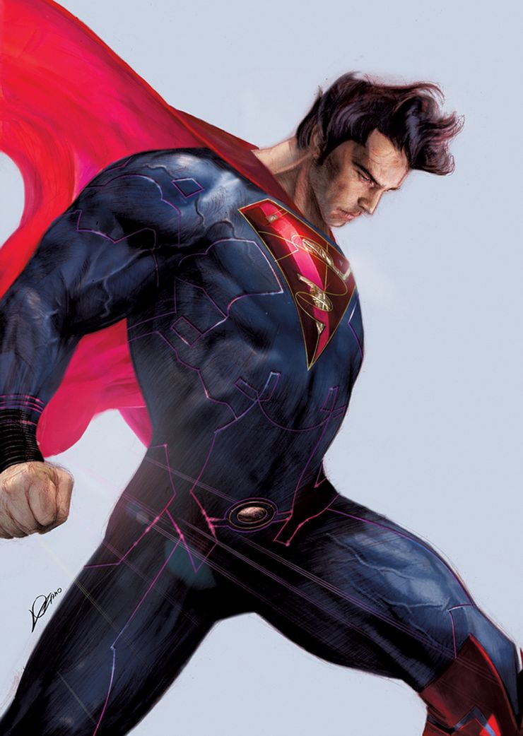 Superman obtiene un nuevo aspecto energizado en la portada de DC | 2 Superman obtiene un nuevo aspecto energizado en la portada de.5
