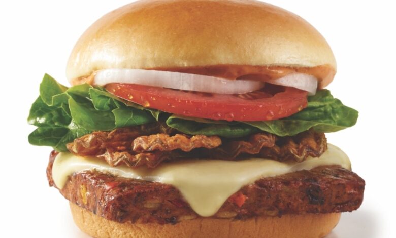 Wendy's presenta una hamburguesa a base de plantas y salsa ranchera de pimienta fantasma 1 Wendys presenta una hamburguesa a base de plantas y salsa