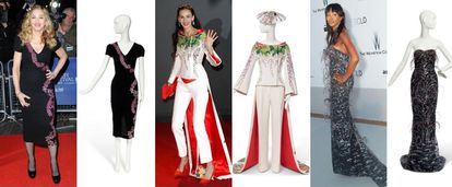Dos chaquetas de Mick Jagger se venden por 150.000 euros en la subasta de L’Wren Scott siete años después de su muerte 3 Los tres vestidos de Scott más caros vendidos en la subasta, tras las chaquetas de Jagger: el que llevó Madonna en un estreno en Londres en 2011 (72.700 euros); el traje que la propia L'Wren Scott vistió en unos premios de moda en Londres en 2013 (37.800 euros); y el de Naomi Campbell en la gala Amfar de 2010 (11.600 euros).
